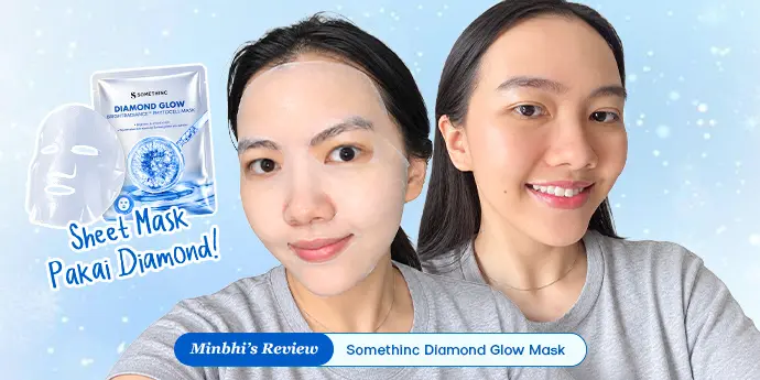 Review Sheet Mask Terbaru Somethinc, Real Pakai Diamond